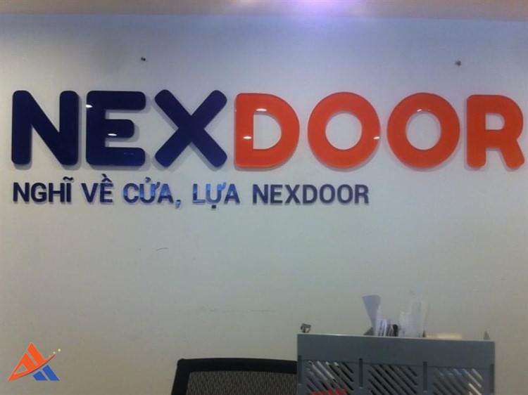 Backrop Quầy Lễ Tân H01